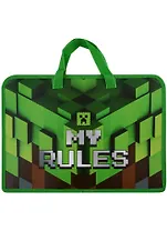 Папка для тетрадей Hatber, Pixels, А4, на молнии