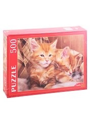 Пазл Рыжие котята мейн-куна 500 элементов Рыжие котята мейн-куна Artpuzzle ГИП500-0618