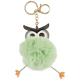 Брелок Сова с ножками (мех) (8см)