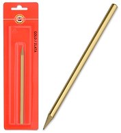 Карандаш Koh-I-Noor, Progresso, золотой, лак, без дерева, в блистере