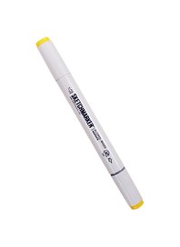 Маркер двухсторонний Подсолнух, спирт.основа, цв.Y53, Sketchmarker