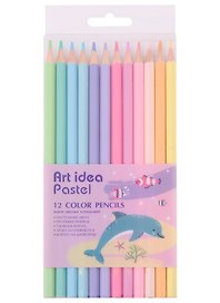 Карандаши цветные «Pastel», Art idea, 12 цветов
