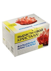 Набор для выращивания кристаллов «Волшебные кристаллы», Каррас