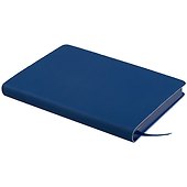 Ежедневник недатированный «Soft touch» А6, синий, 136 листов, экокожа, Listoff - 1