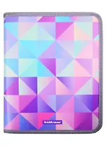 Папка для тетрадей А5 Magic Rhombs молния с трех сторон, ErichKrause