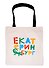 Сумка Екатеринбург (змейка с цветными буквами) (бежевая) (текстиль) (40х32) (СК2021-76) - 0