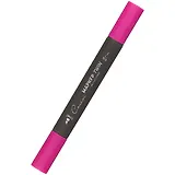 Маркер художественный "Сонет" пурпурный, двухсторон., тонк. и широк.долото, Сонет