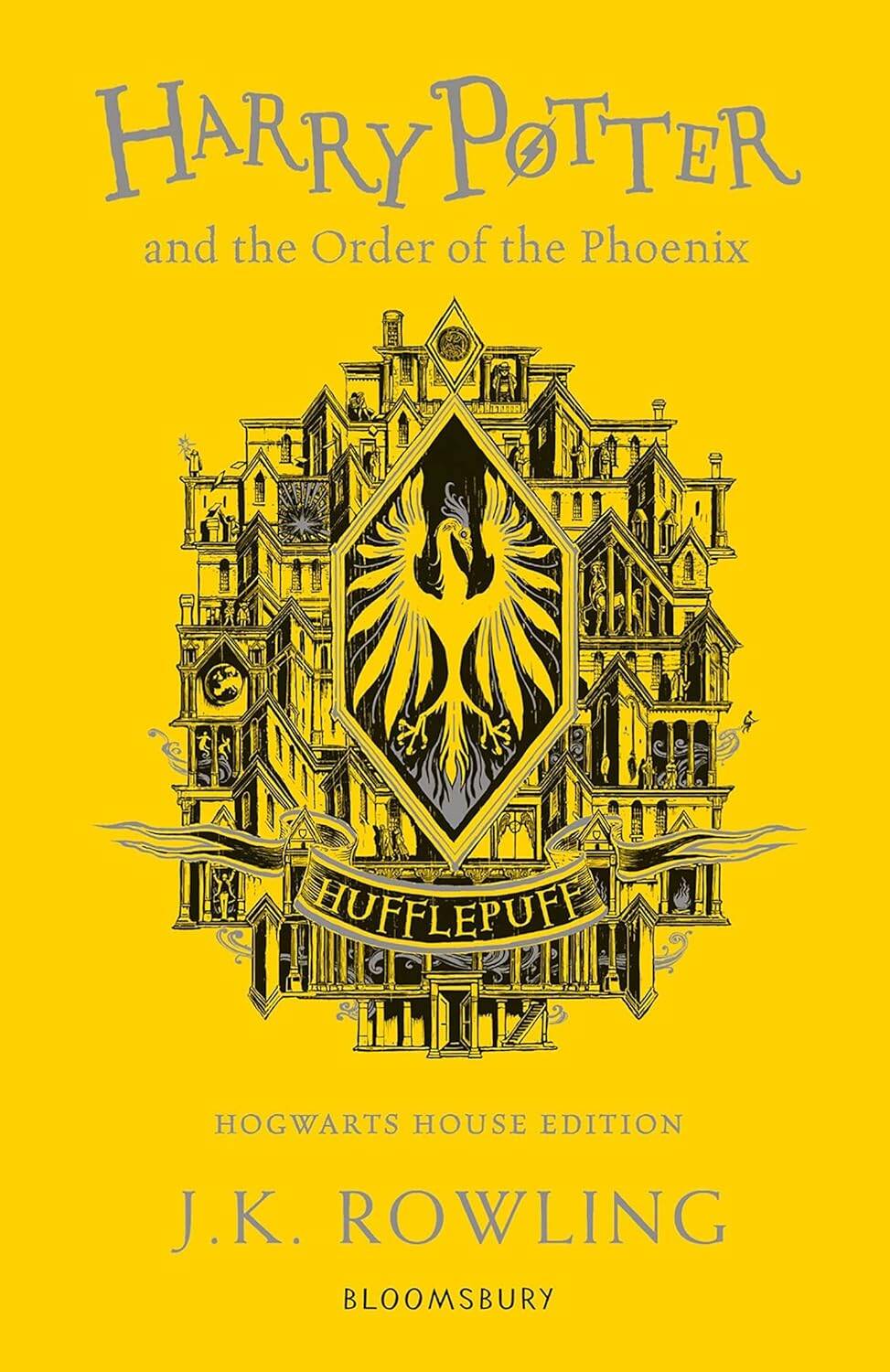Обложка книги «Harry Potter and the Order of the Phoenix - Hufflepuff Edition J.K. Rowling Гарри Поттер и Орден Феникса - Пуффендуй Д.К. Роулинг/Книги на англ. языке»