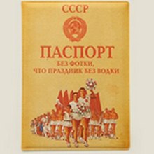 Обложка на паспорт Паспорт без фотки (Се-00015)