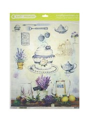 Рис. бумага для декупажа Cadence Craft Premier Прованс Кухня (CD01600) (А3) (25г/м)