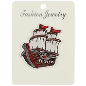 Термонаклейка Парусник 11*9 (орр)