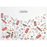 Папка-конверт А4 на кнопке "London"