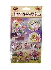 Fun Kingdom Наклейки ручной работы с блестками (HMS-9401B) (упаковка)