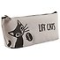 Пенал на молнии «Lift cats», 20 х 8 см - 0