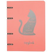 Тетрадь на кольцах в клетку Unnika, "ColourMania. Cat", 100 листов