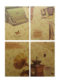 Книга для записей А5 96л лин. "Miss the old days" 7БЦ, ассорти, Haich
