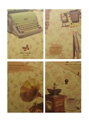 Книга для записей А5 96л лин. "Miss the old days" 7БЦ, ассорти, Haich