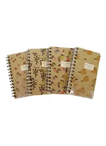 Записная книжка А6+ 192л лин. "The warm wind" 7БЦ, спираль, ассорти, Haich