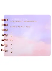 Записная книжка А6 114*105 80л лин. "Colour art" спираль, тонир.внутр.блок