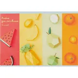 Альбом для рисования Listoff, "Вкус лета", А4, 40 листов, на скрепке