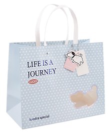 Пакет А4 32*25,5*15 "Life is a journey" дет., бум.мат.ламинат