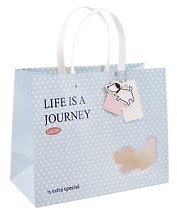 Пакет А4 32*25,5*15 "Life is a journey" дет., бум.мат.ламинат