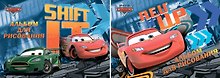 Альбом для рисования 40л А4 "Cars" склейка, выб.УФлак, ассорти, Disney