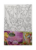 Набор для творчества, т.м. Disney/Дисней Феи, Роспись по холсту, Динь-Динь, Розетта 20*30см - 1