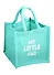 Сумка джутовая My little bag (ментоловая) (20х20х15) (ДЖ2019-13) - 0