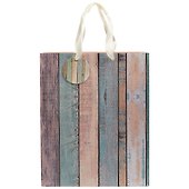 Подарочный пакет «Wooden style» А4 - 1