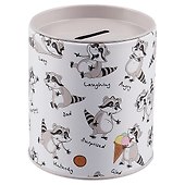 Копилка Бочка Raccoons Life (10х9) (металл) - 0