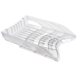 Лоток горизонтальный  "S-Wing" пластиковый, дымчатый