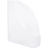 Лоток вертикальный "Rainbow" пластиковый, 75мм, прозрачный