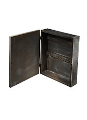 Ключница Прованс серая (26х20х6,5см) (222-185)