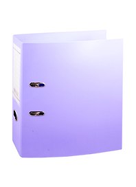 Папка архивная «NEWtone Pastel», 70 мм, А4, сиреневая, ламинированный картон, Hatber