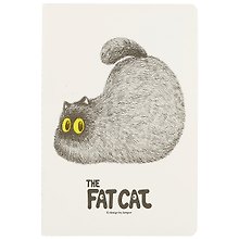 Тетрадь общая «Fat cat», 44 листа в линейку, А5, в ассортименте - Languo