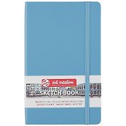 Скетчбук А5 80л "Art Creation" 140г/м2, син.тв.обл., резинка