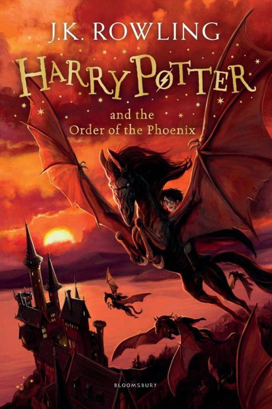 Обложка книги «Harry Potter and the Order of the Phoenix (J.K. Rowling) Гарри Поттер и орден Феникса (Дж К Роулинг)/ Книги на английском языке»