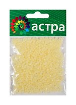 Набор д/творчества АСТРА Бисер 11/0 20гр 142 св.бежевый/жемчужный