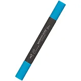 Маркер художественный "Сонет" индийский синий, двухсторон., тонк. и широк.долото, Сонет