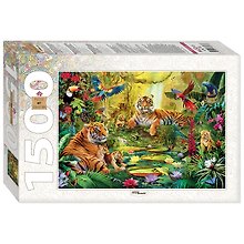 Пазл «В джунглях» 1500 элементов, Step puzzle