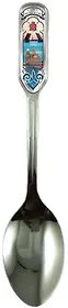 Ложка нержавеющая сталь, вставка смола Мосты-Спас