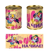 Союзмультфильм Копилка Бочка Кеша (металл) (8х10)