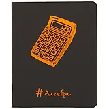 Тетрадь предметная в клетку Paper Art, "Неоновые акценты. Алгебра", 48 листов