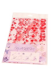 Пакет подарочный бутылочный 40*23, 35*18 с лентой,бантом, ассорти, GRAND GIFT