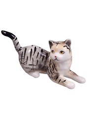 Фигурка Кошка (8см) (фарфор) (101-465)