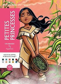 Coloriages mystères Disney - Petites princesses