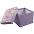 Подарочная коробка «Пурпурные разводы», средняя - 1