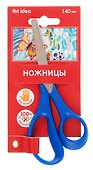 Ножницы детские Art idea, 140 мм, с эргономичными ручками, в ассортименте - 1