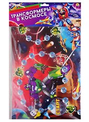 Игра настольная Рыжий кот Макси-игры Трансформеры в космосе ИН-7321